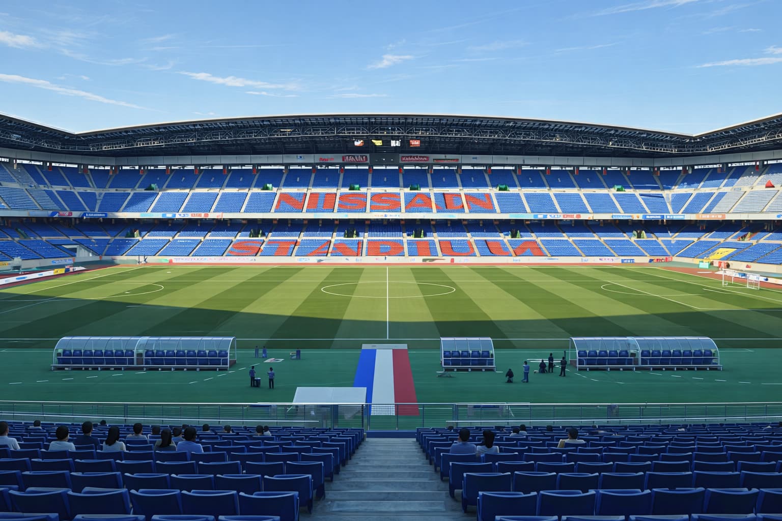 日産スタジアムの座席をエリア別に比較し、見え方・静かさ・価格・家族や友人など目的別の選び方をまとめたガイド