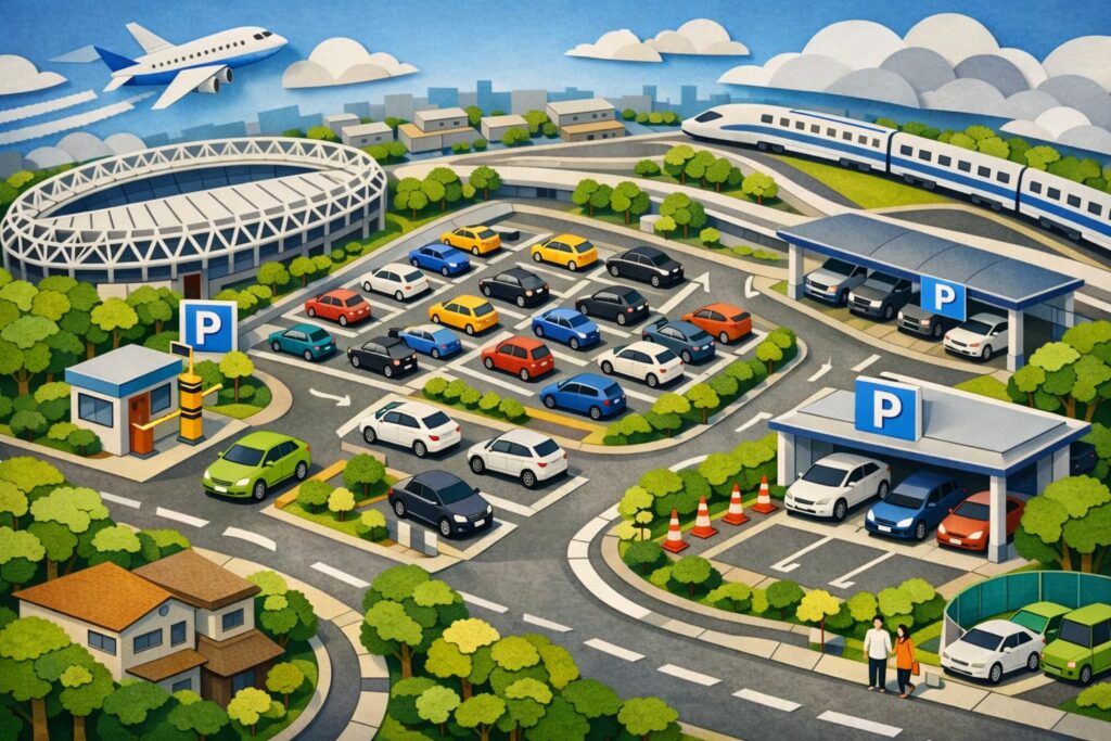 味の素スタジアム駐車場の選び方や予約駐車場、混雑回避のコツをわかりやすくまとめたガイド