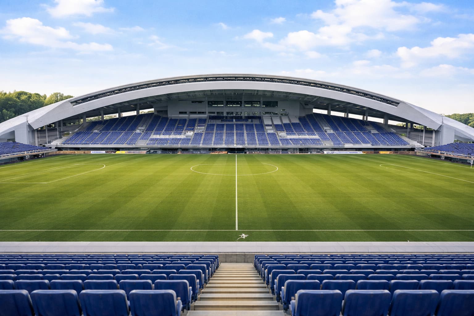 ベスト電器スタジアムの座席見え方と選び方をエリア別に解説。家族・友人・ひとり・カップル別のおすすめ席と雨対策もわかる