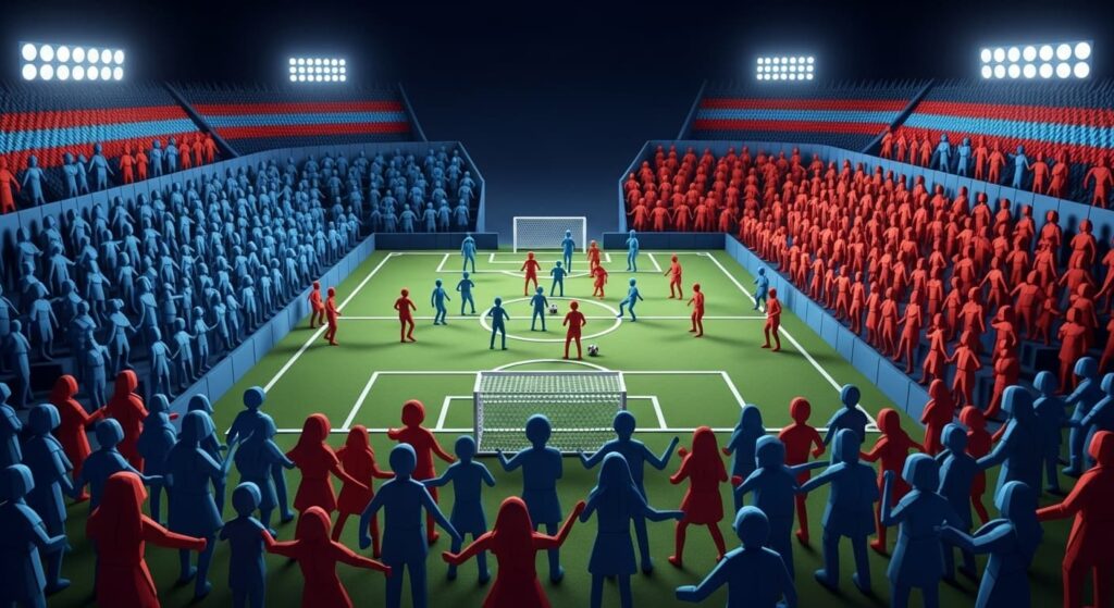 FC東京と福岡の試合、2025年9月23日、味の素スタジアムでの激しい戦い