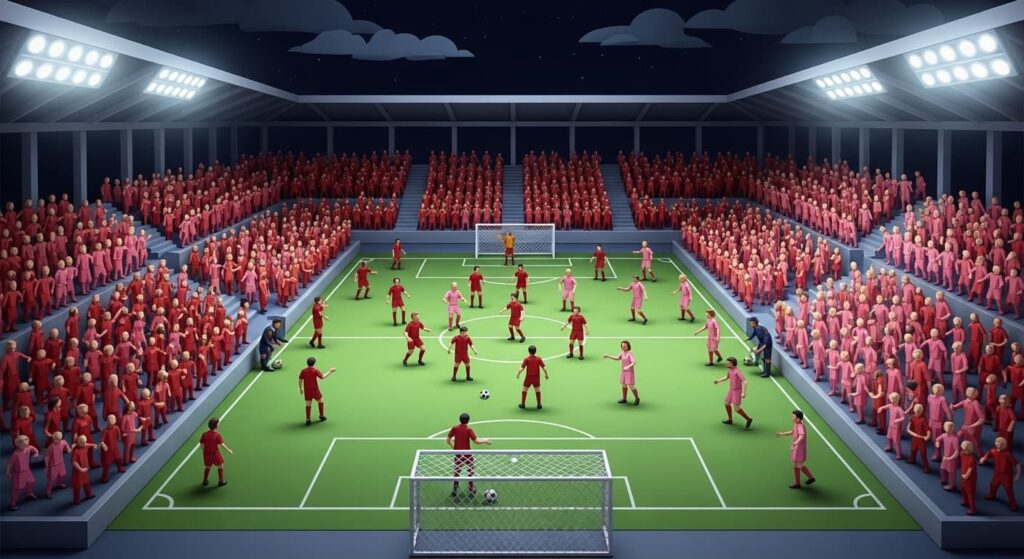 名古屋グランパス対セレッソ大阪の試合の一場面