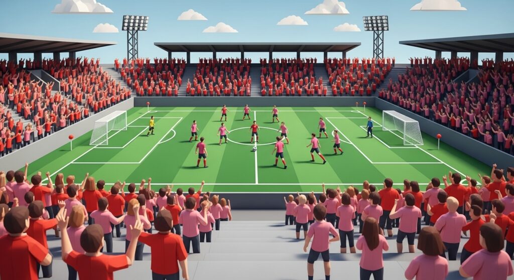 明治安田J1第34節・ファジアーノ岡山vsセレッソ大阪の試合見どころを紹介するスタジアム風景画像