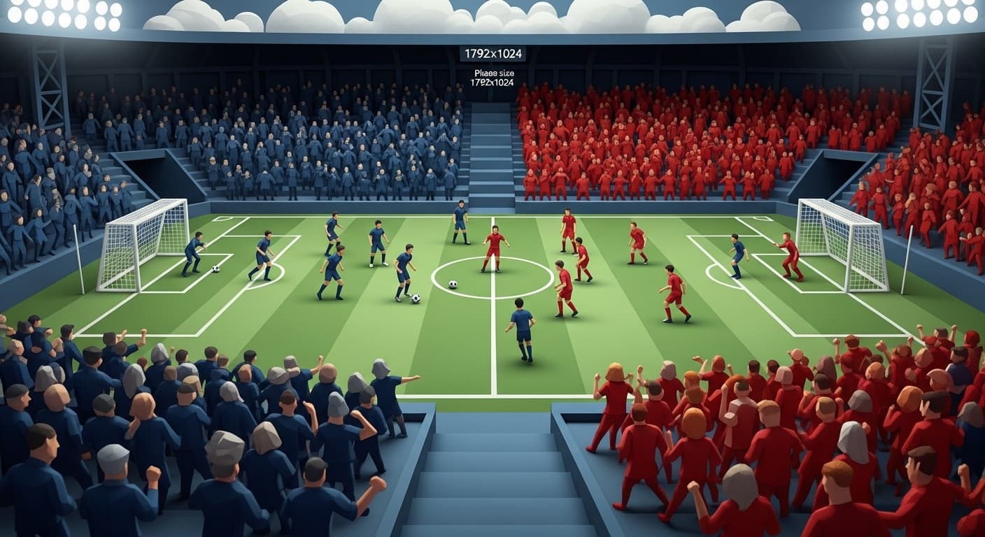 ガンバ大阪とヴィッセル神戸が激突する2025年11月9日の関西ダービー、吹田スタジアムの熱戦を予感させるシーン